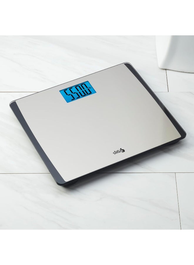 Eatsmart Precision 550 Pound Extra-High Capacity Digital Bathroom Scale With Extra-Wide Platform - Image 4